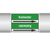 Leidingmerker-Koelwater-d<70mm - groen met drager rol 33m-505st